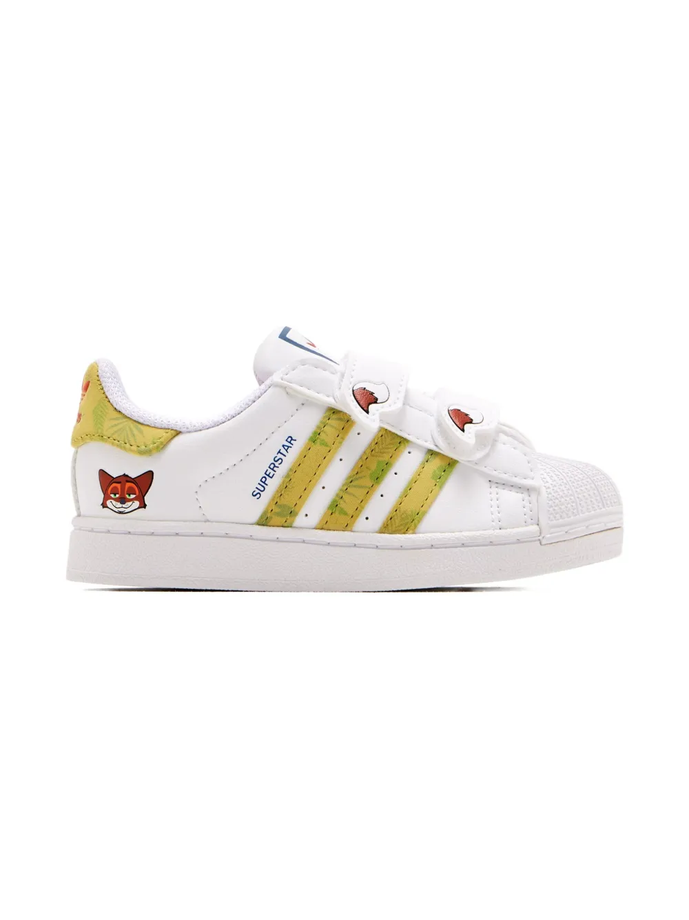 Adidas Kids Superstar II Zootopia sneakers White