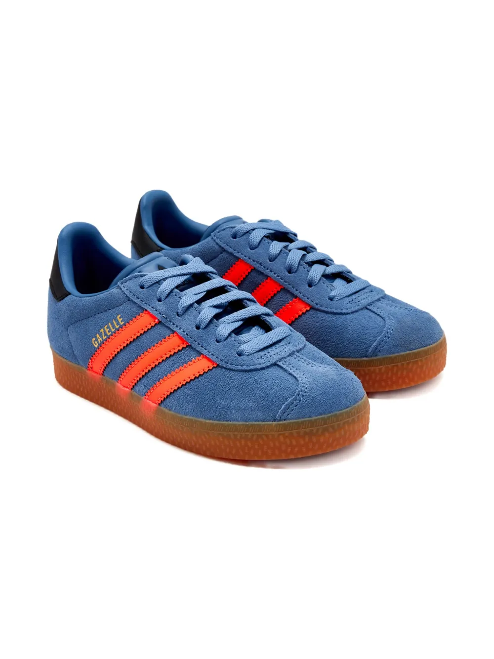 Adidas Kids Gazelle suede sneakers Blue