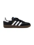 adidas Kids Samba three-stripe sneakers - Black