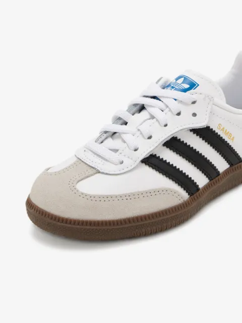 adidas Kids Samba leather sneakers