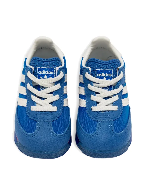 adidas gazelle silver green womens Predator League Foldover Tongue Youth Turf Shoes Soccer JR7916 Blue main image 0