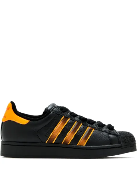adidas Superstar II leather stripe sneakers