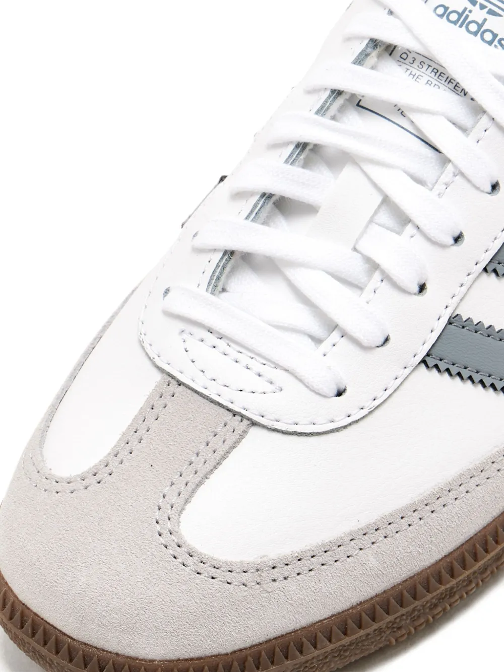 adidas Kids Samba leather sneakers White