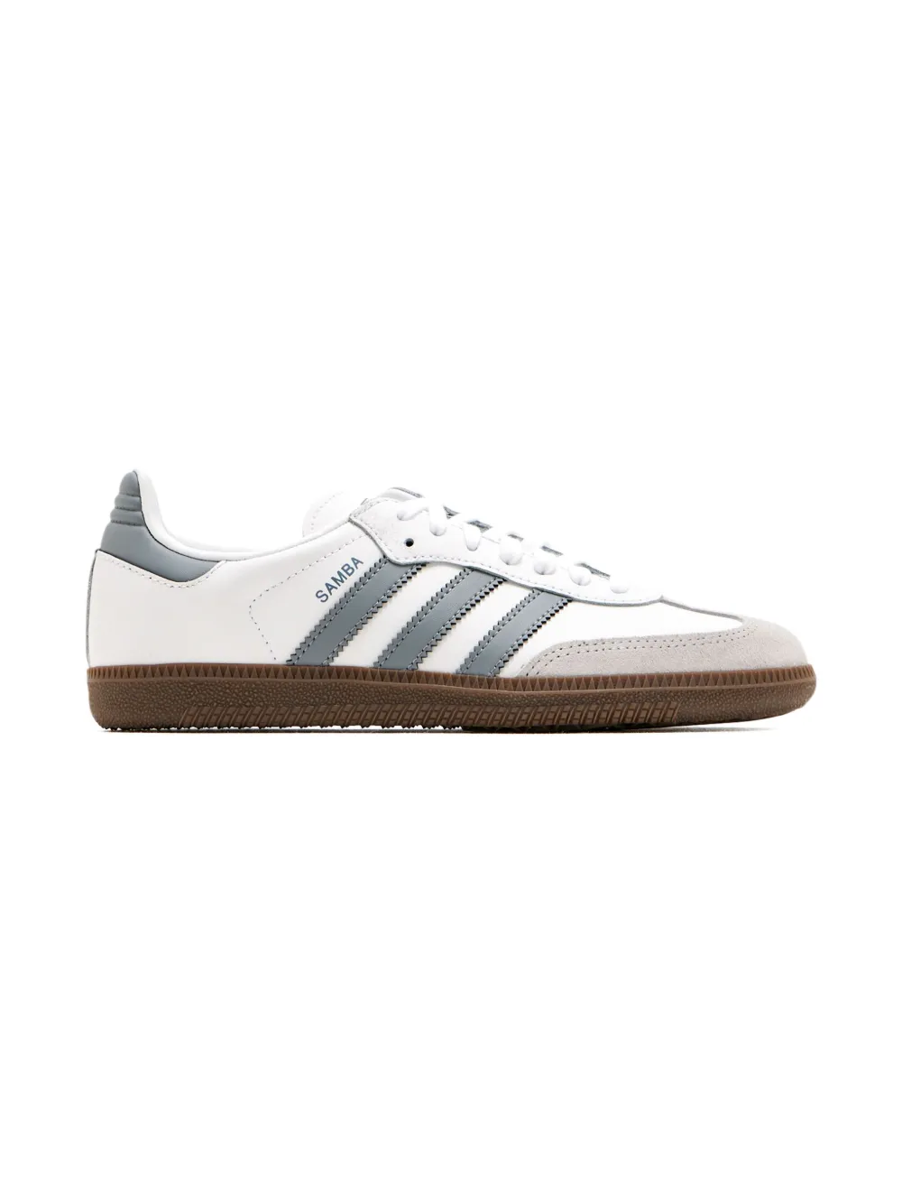 Adidas Kids Samba leather sneakers White