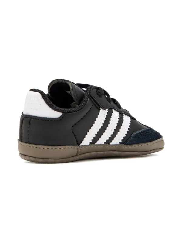 Adidas Kids Samba three-stripe Sneakers Black FARFETCH IN