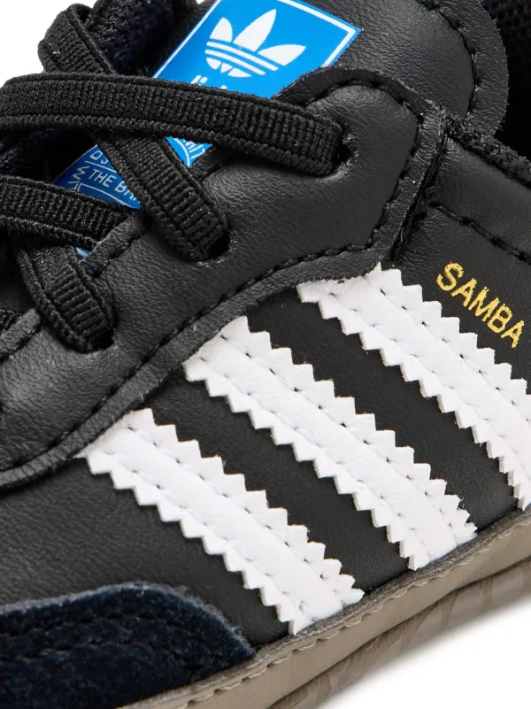 Adidas Kids Samba three-stripe Sneakers Black FARFETCH PH