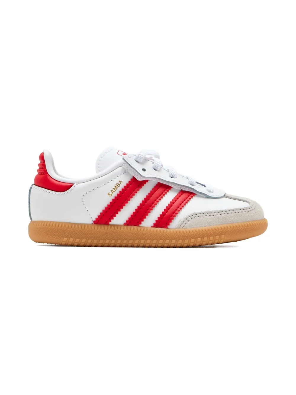 Adidas Kids Samba OG leather sneakers White
