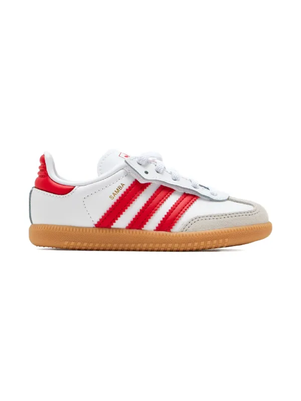 Adidas Kids Samba OG Leather Sneakers White FARFETCH IN