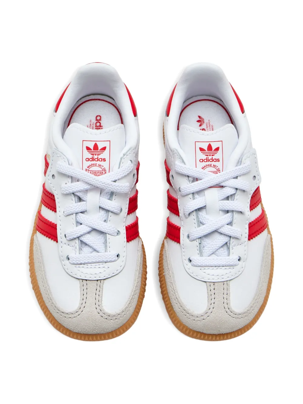 adidas Kids Samba OG leather sneakers White