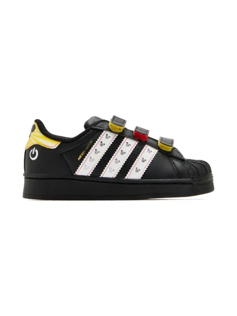 adidas Kids Disney Superstar stripes sneakers