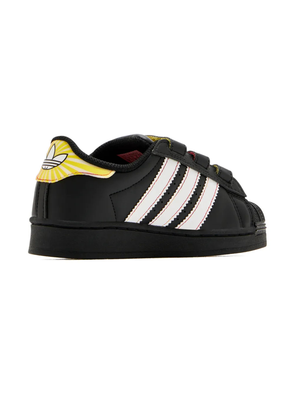 Adidas Kids Disney Superstar stripes sneakers - Zwart