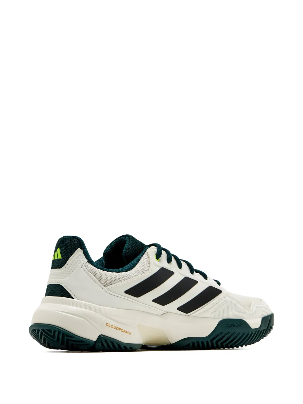 adidas Courtjam Control 3 three-stripe cloudfoam sneakers White