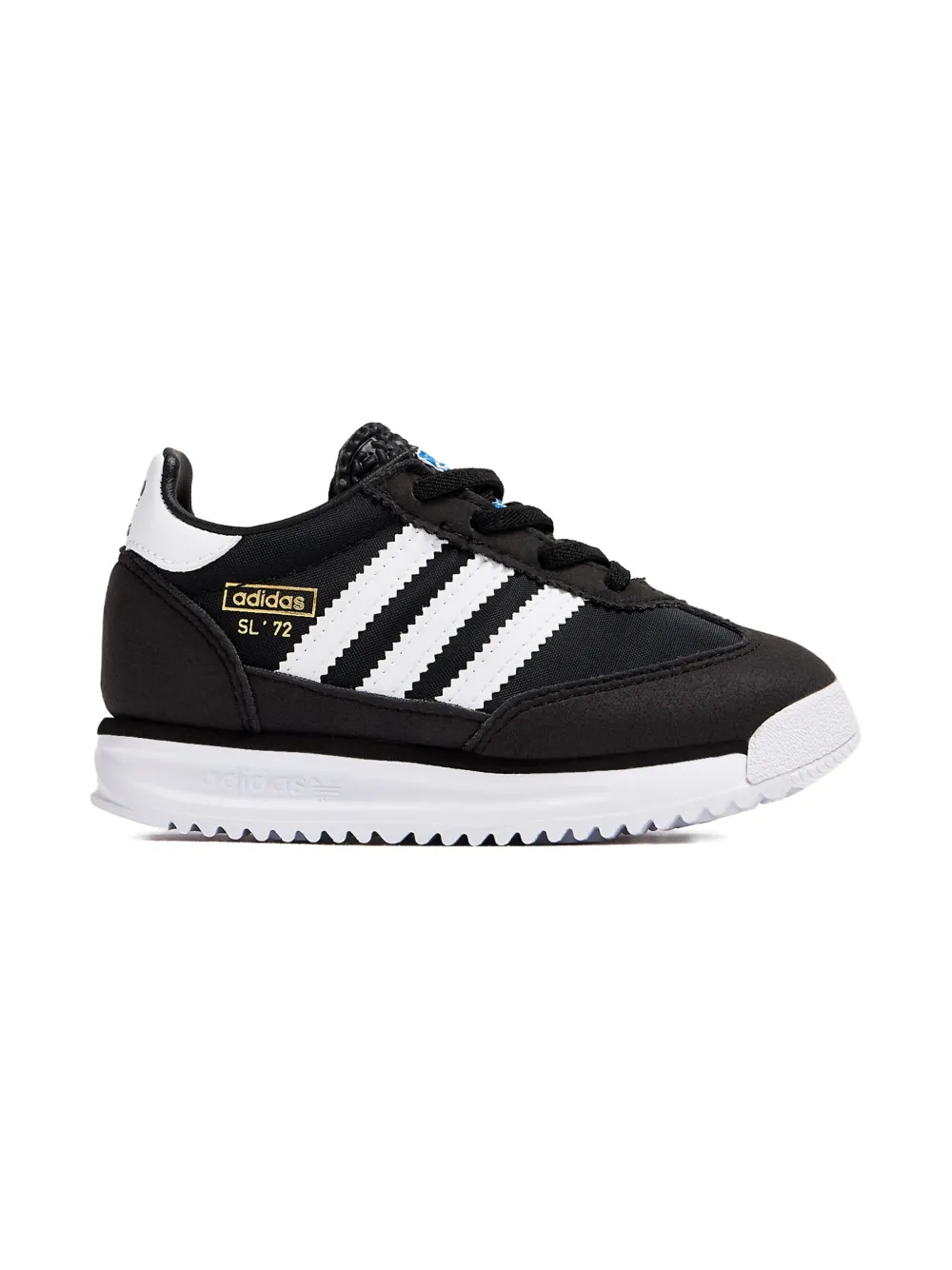 adidas Kids SL 72 RS elastic-laced sneakers Black