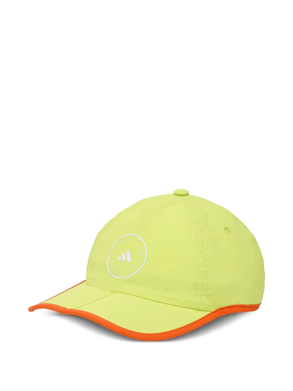 adidas x Stella McCartney logo-patch curved-brim baseball hat - Verde