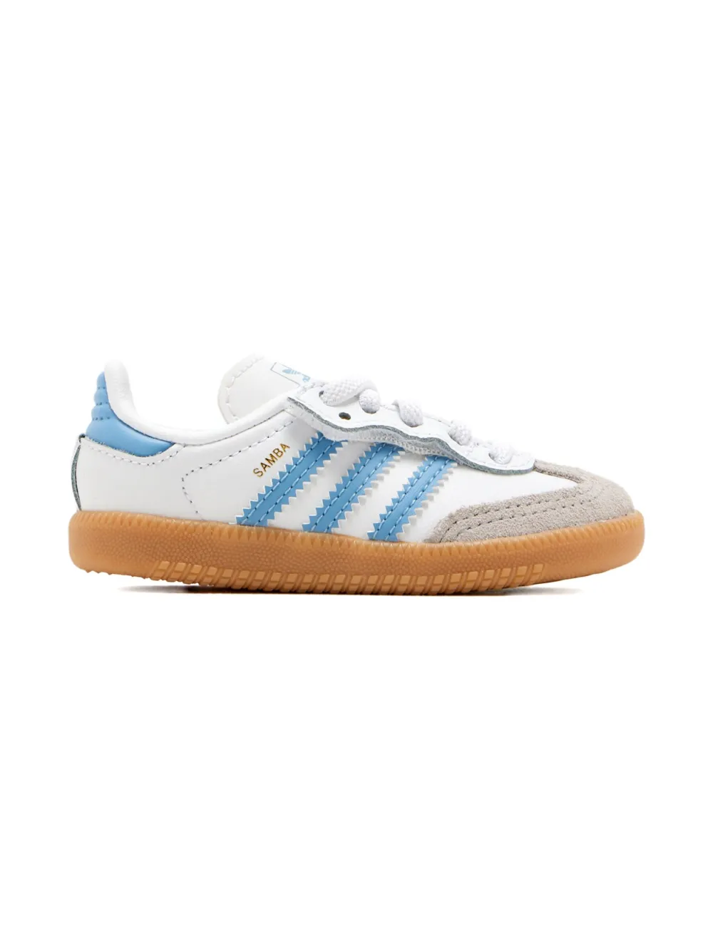 Adidas Kids Samba OG leather sneakers - Wit