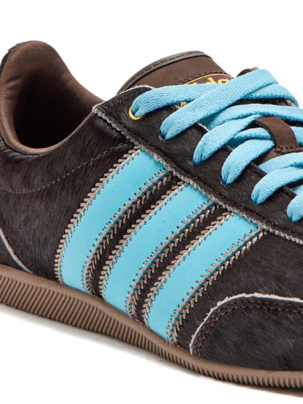 adidas gazelle silver green womens Court TNS Premiere adidas Womens Shoes in brown-white-blue for women – TITUS