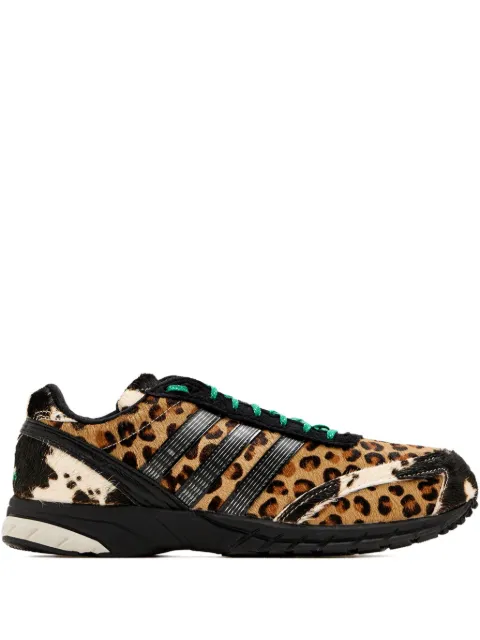 adidas Adizero Adios leopard-print stripe sneakers