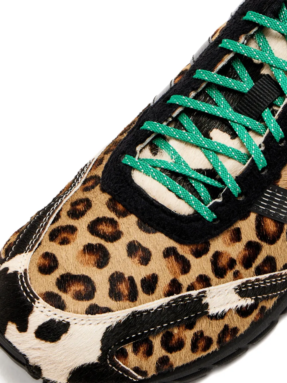 adidas Adizero Adios leopard-print stripe sneakers Brown