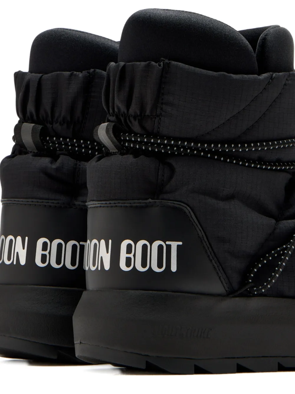 adidas x Moon Boot gewatteerde veterlaarzen Zwart