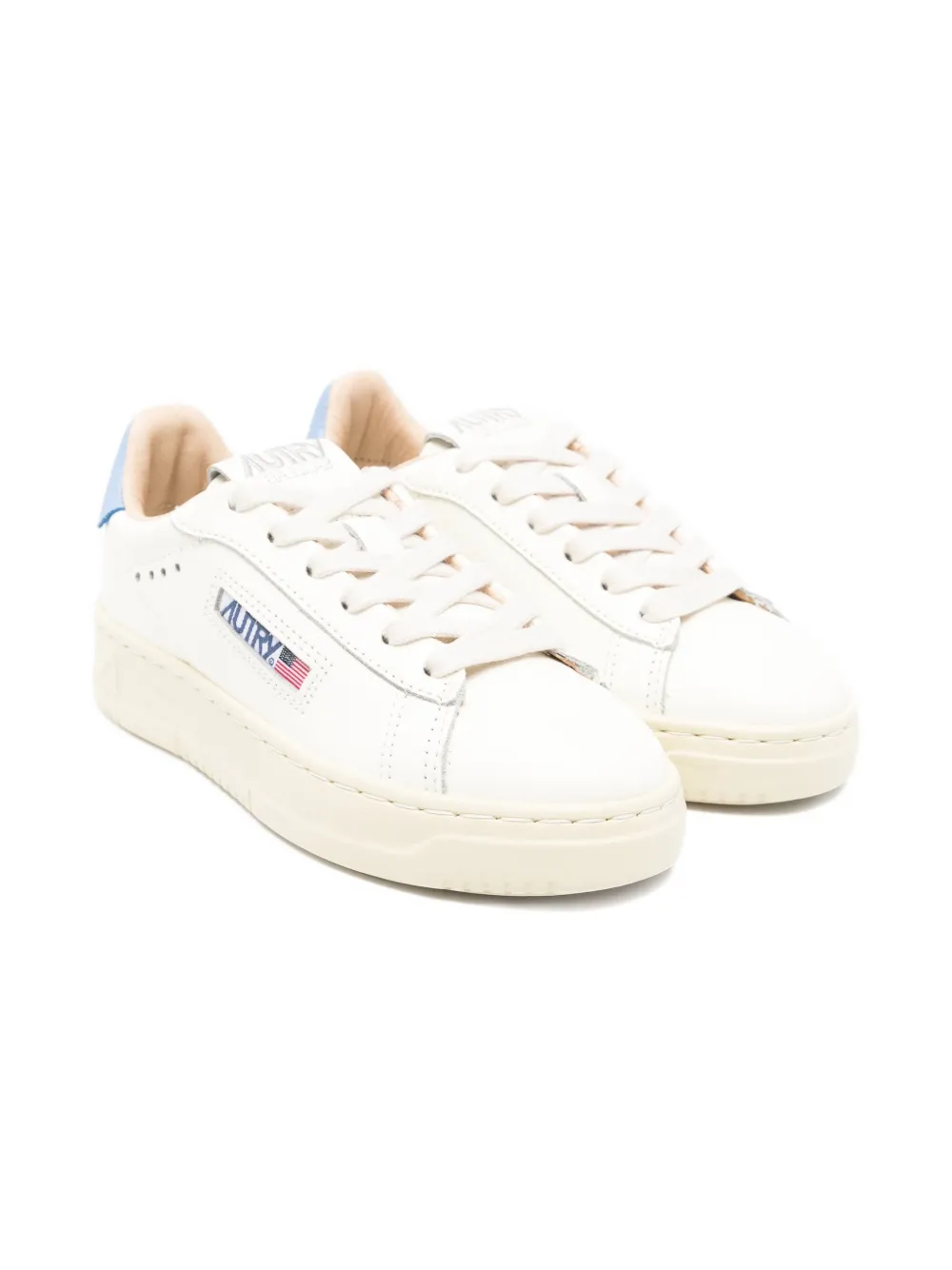 Autry Kids Dallas leather sneakers White