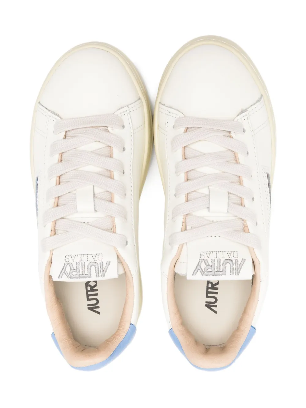 Autry Kids Dallas leather sneakers White