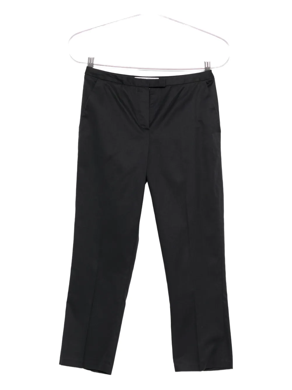 Pre-owned Miu Miu 2000s Tailored Trousers In Blue