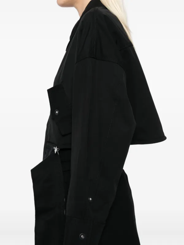 3.1 Phillip Lim ジップ クロップドジャケット | ブラック | FARFETCH JP