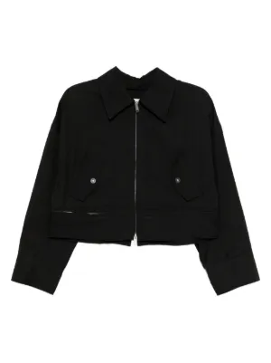 3.1 Phillip Lim ボタン デニムジャケット | ブラック | FARFETCH JP