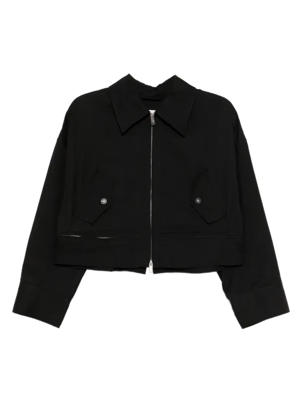 3.1 Phillip Lim ブラック ジャケット S 3.1 Phillip Lim ジップ クロップドジャケット | ブラック | FARFETCH JP