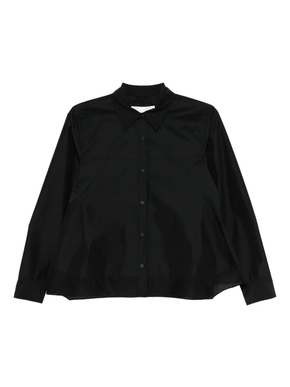 3.1 Phillip Lim Popeline overhemd Zwart