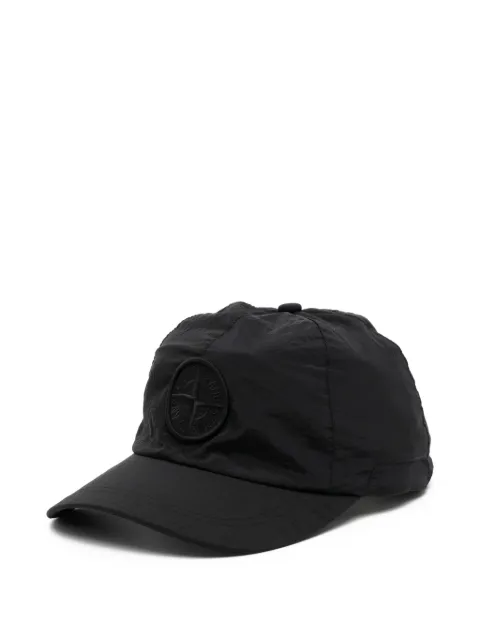 Stone Island embroidered-logo baseball cap