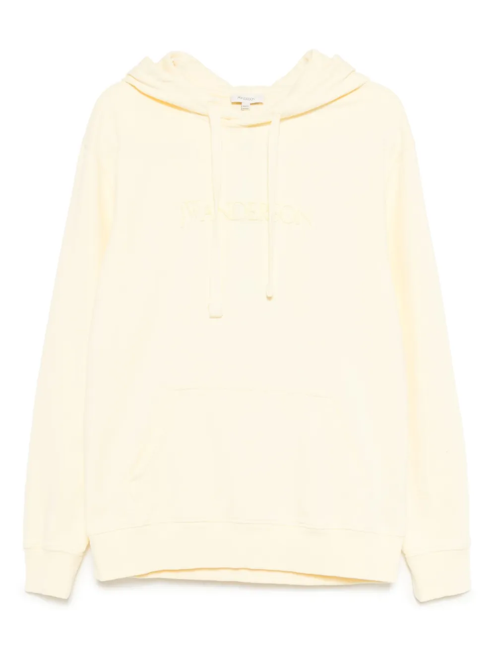 JW Anderson Hoodie met geborduurd logo Geel