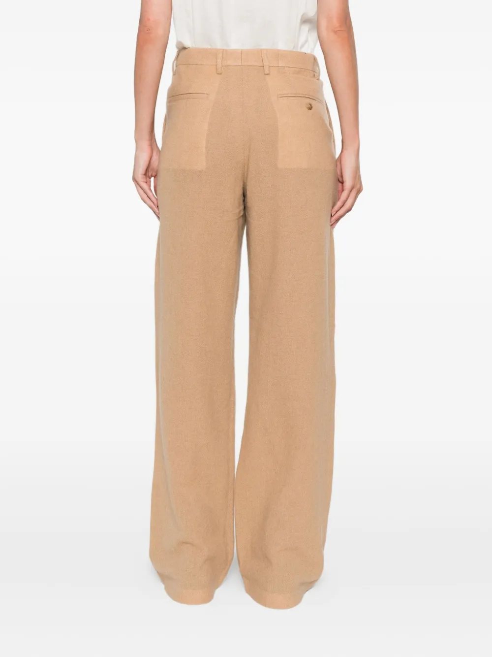 R13 Gebreide broek Beige