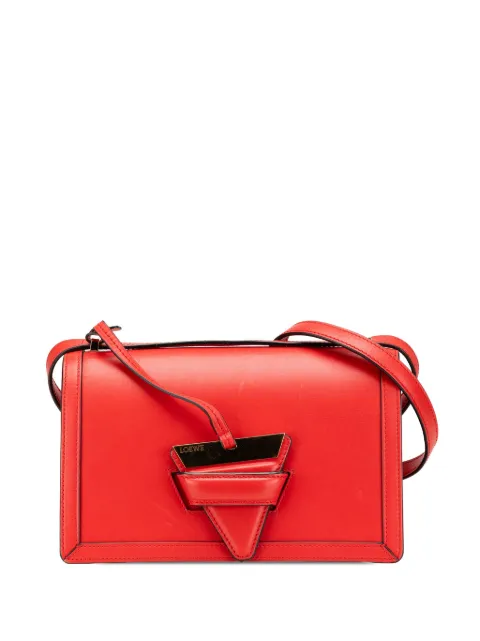 Loewe Pre-Owned شنطة كروس 'برشلونة' جلد متوسطة 2017