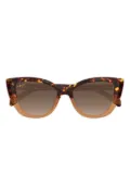 Maui Jim Blossom tortoiseshell cat-eye sunglasses - Brown