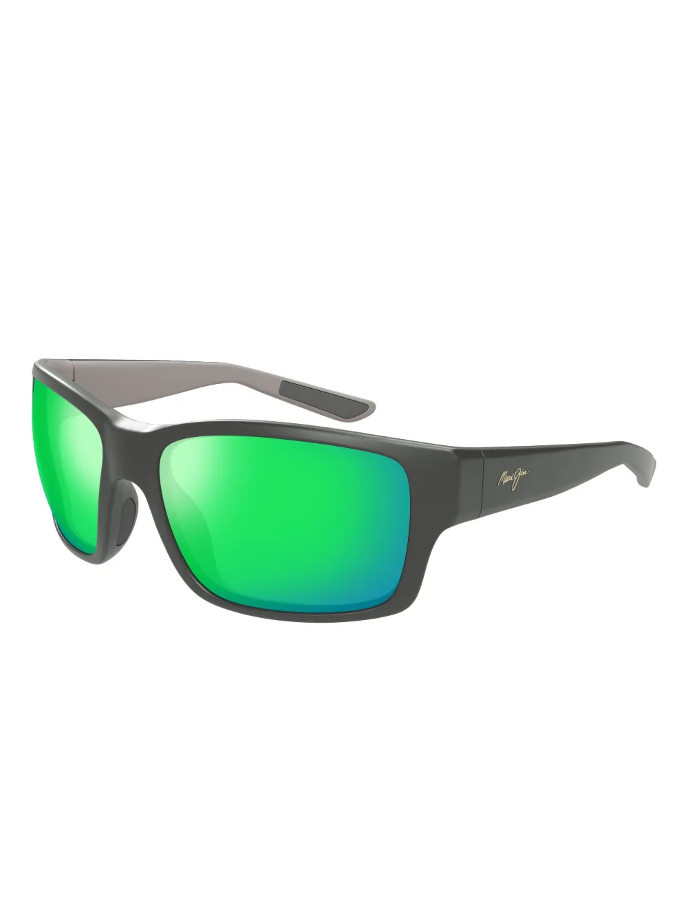 Maui Jim Mangroves zonnebril met rechthoekig montuur Grijs