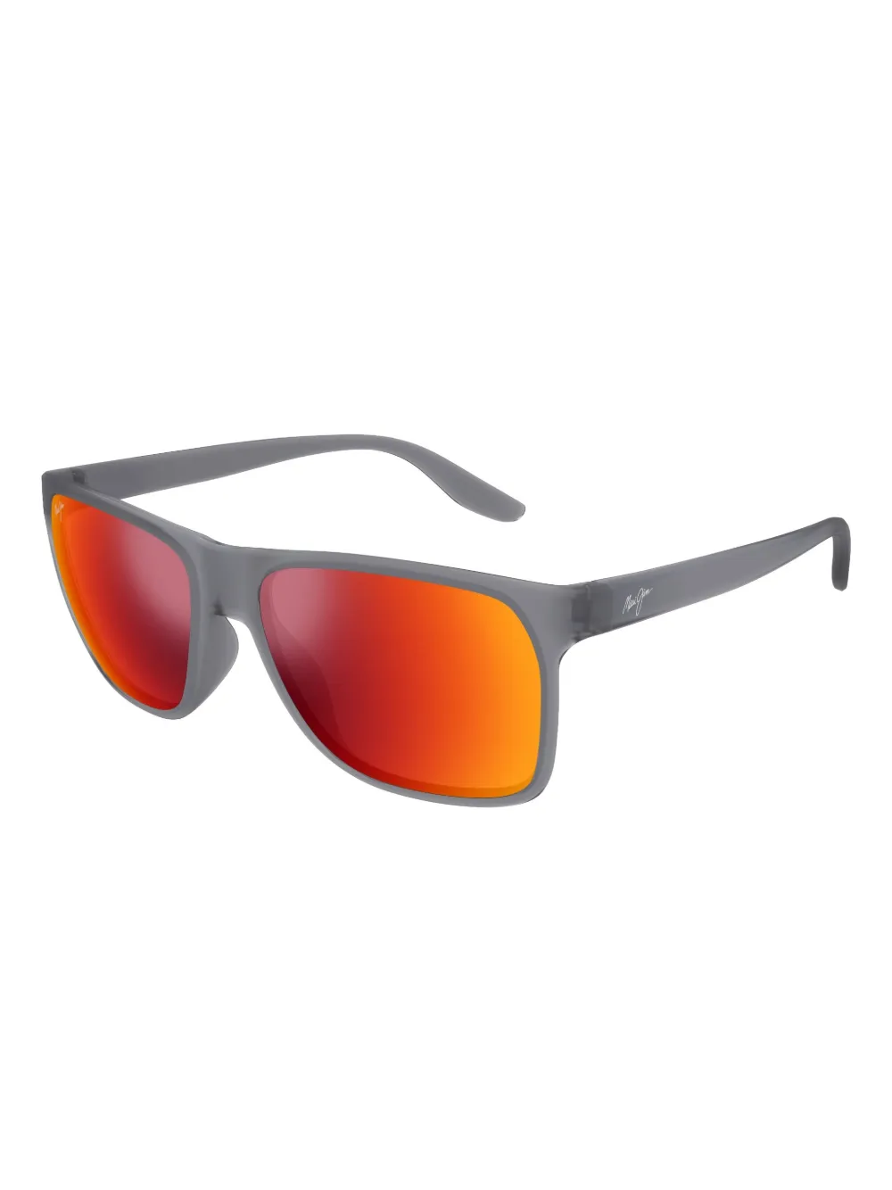 Maui Jim Pailolo zonnebril met vierkant montuur Grijs
