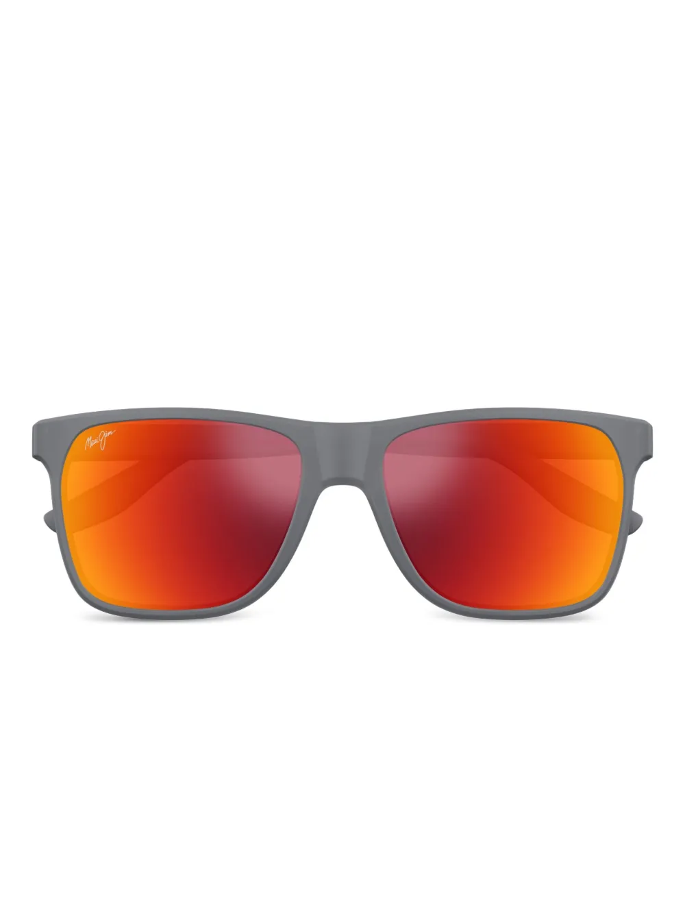 Maui Jim Pailolo zonnebril met vierkant montuur Grijs