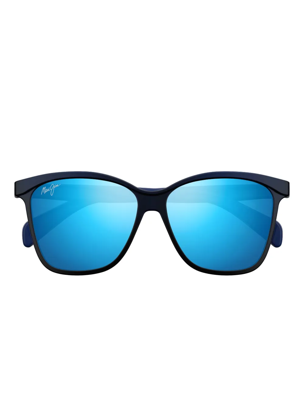 Maui Jim Liquid Sunshine Square-frame Sunglasses In Blue