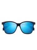Maui Jim Liquid Sunshine square-frame sunglasses - Blue