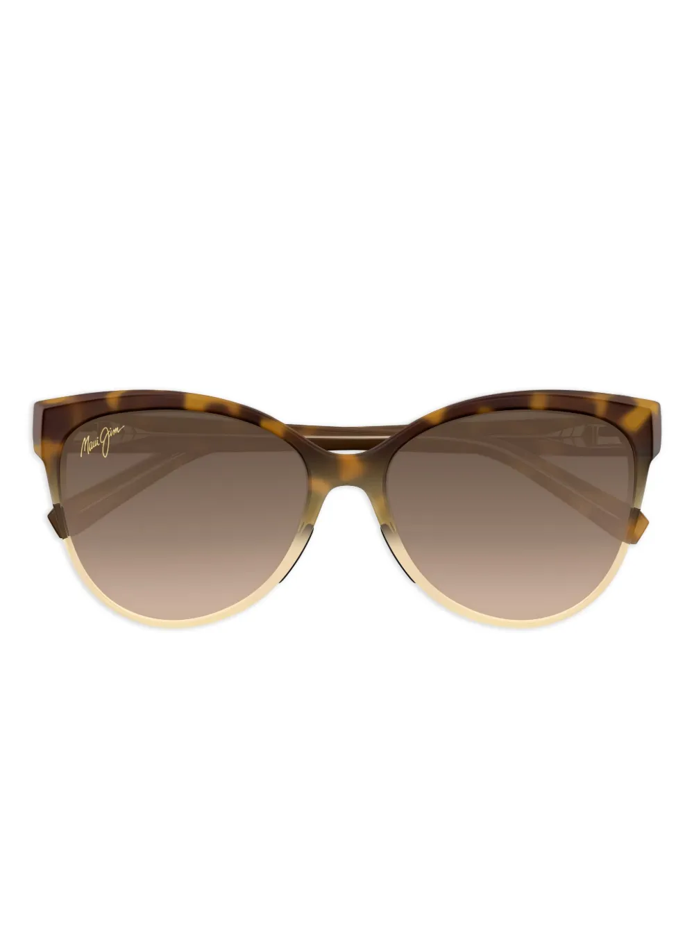 Maui Jim 'Olu'Olu tortoiseshell cat-eye sunglasses Bruin