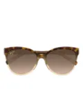 Maui Jim 'Olu'Olu tortoiseshell cat-eye sunglasses - Brown