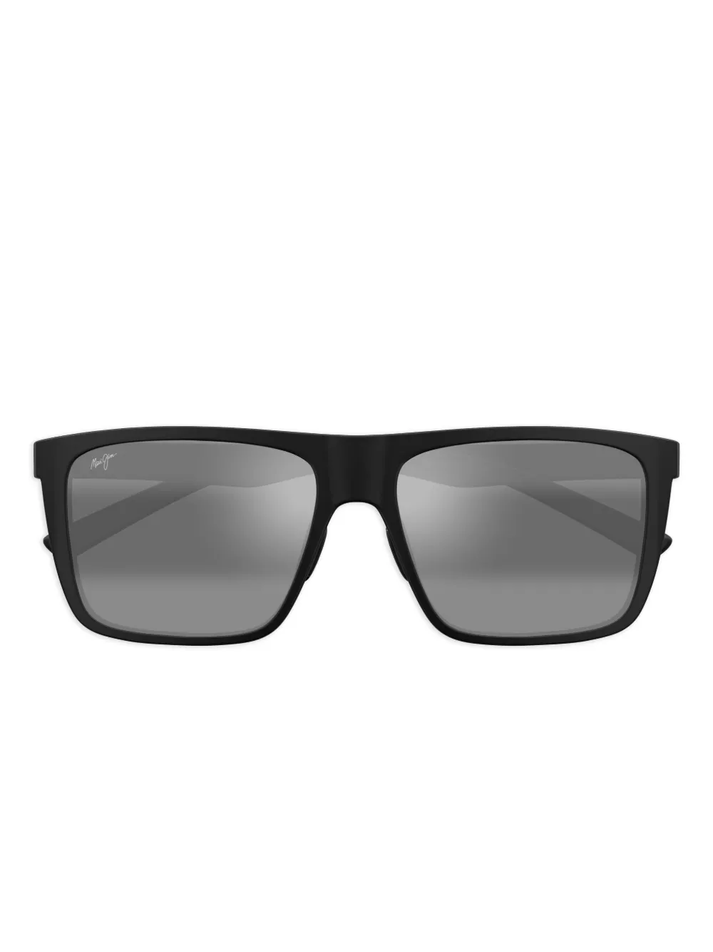 Maui Jim Honokalani zonnebril met vierkant montuur Zwart