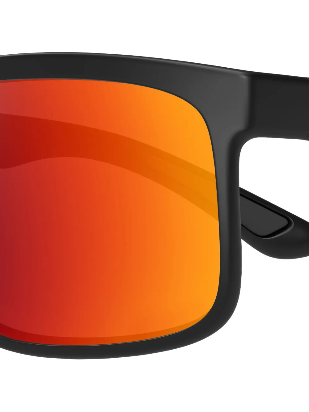 Maui Jim Huero zonnebril met vierkant montuur Zwart