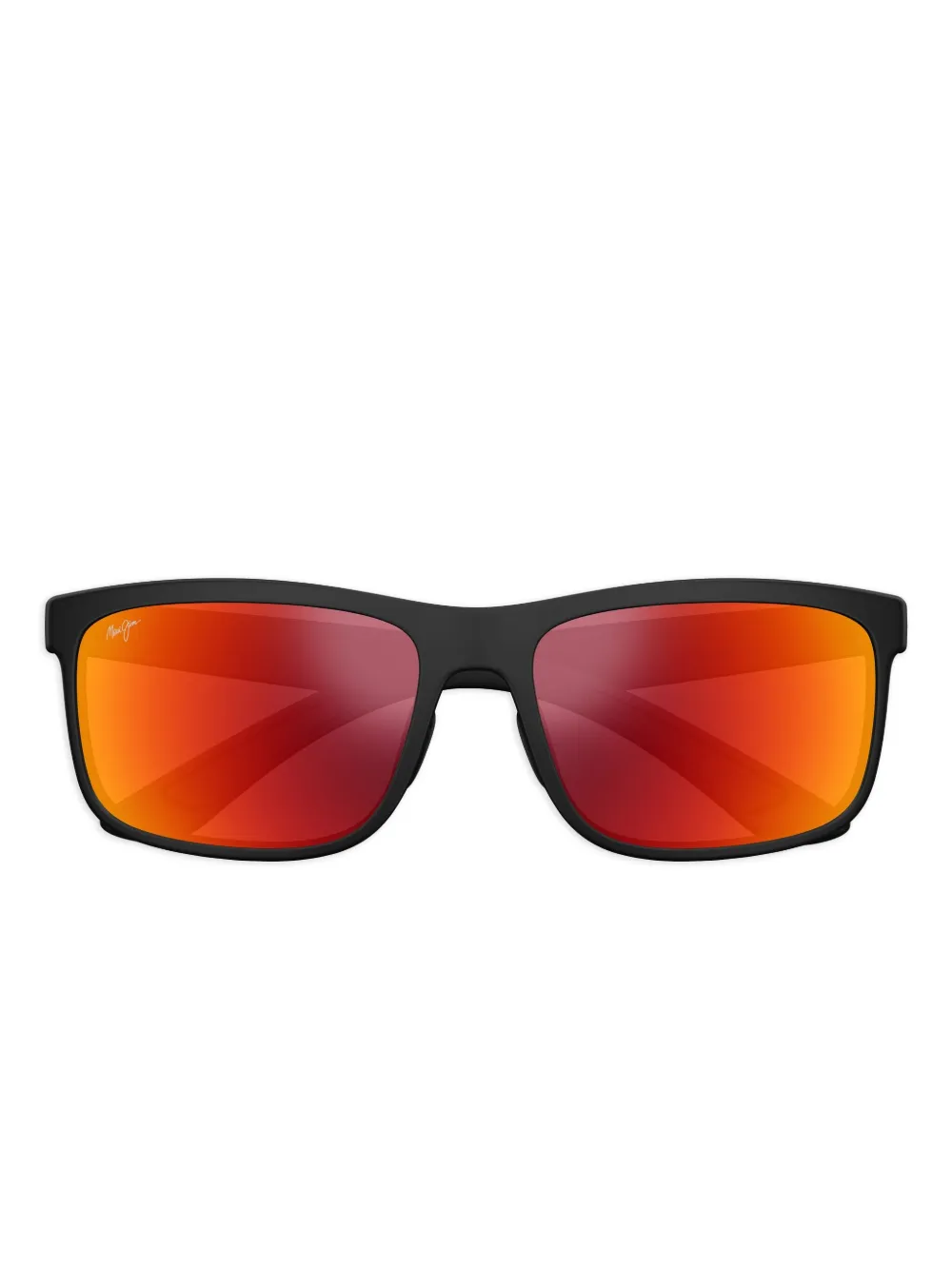 Maui Jim Huero zonnebril met vierkant montuur Zwart