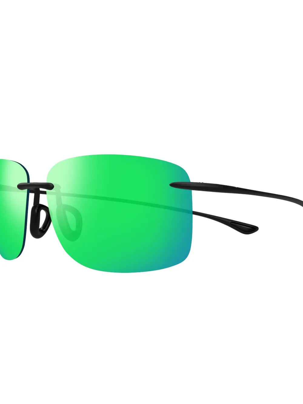 Maui Jim Hema rimless square sunglasses | Activewear | Image 2