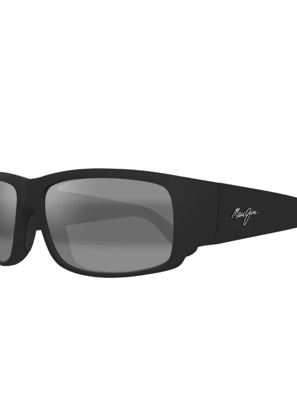 Maui Jim World Cup rectangular-frame Sunglasses Black FARFETCH IN