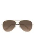 Maui Jim Mavericks pilot sunglasses - Gold