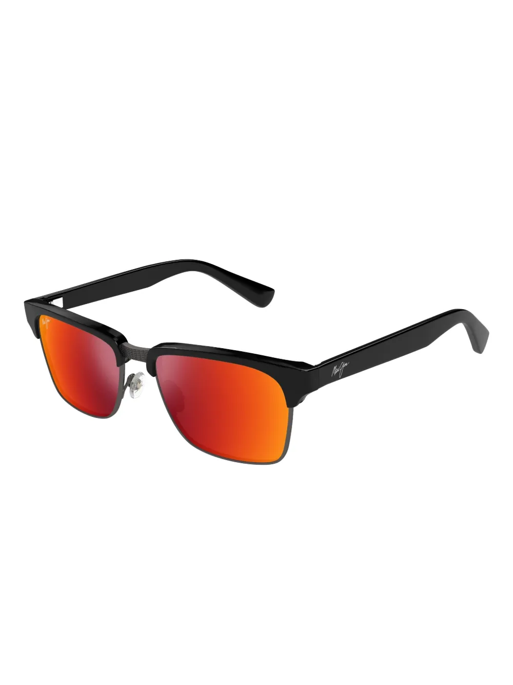 Maui Jim Kawika square-frame sunglasses Zwart