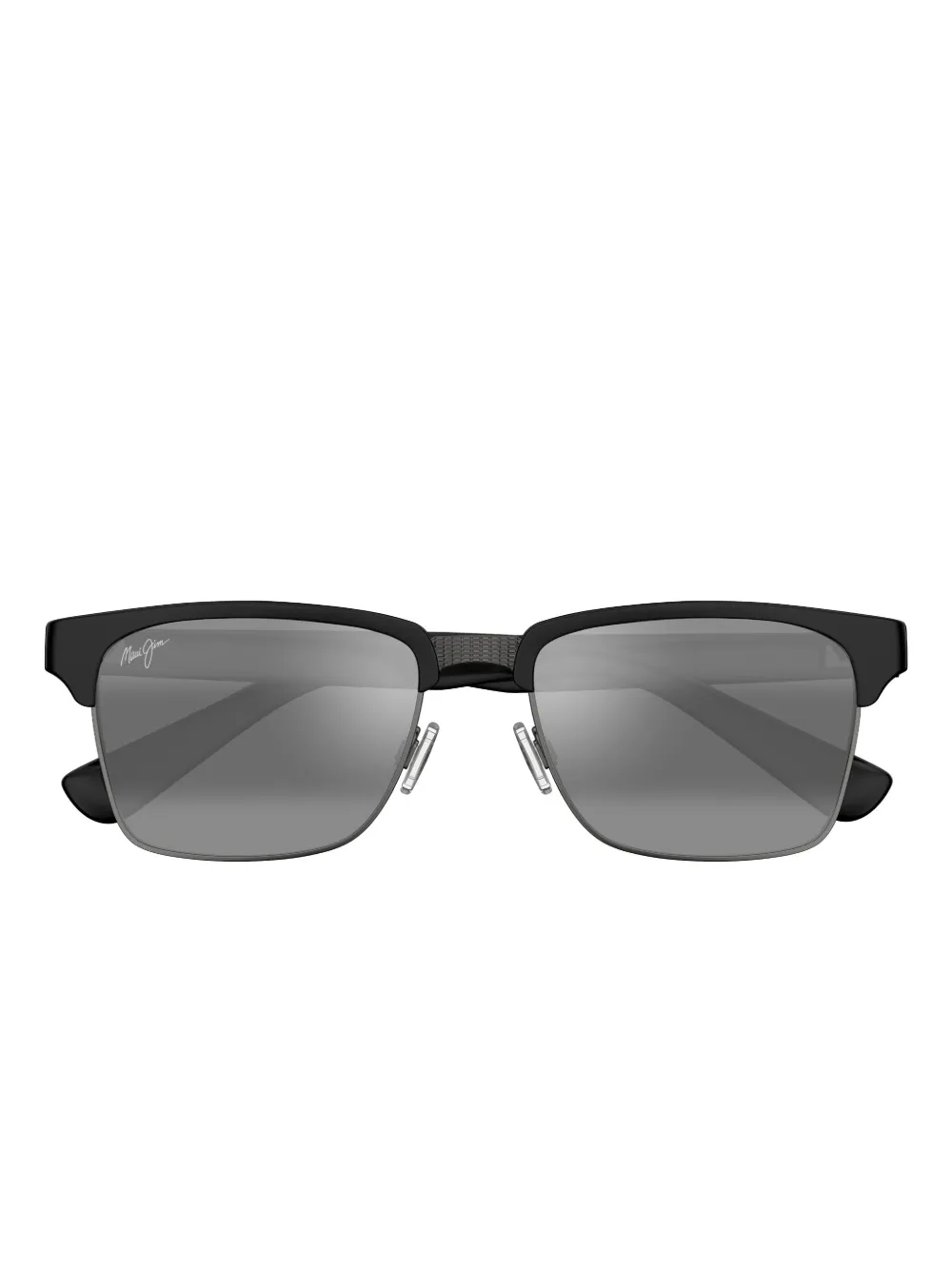 Maui Jim Kawika Square-frame Sunglasses In Gray